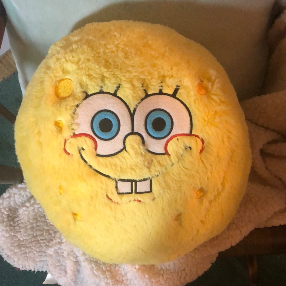Sponge-bob Stuffed Pillow